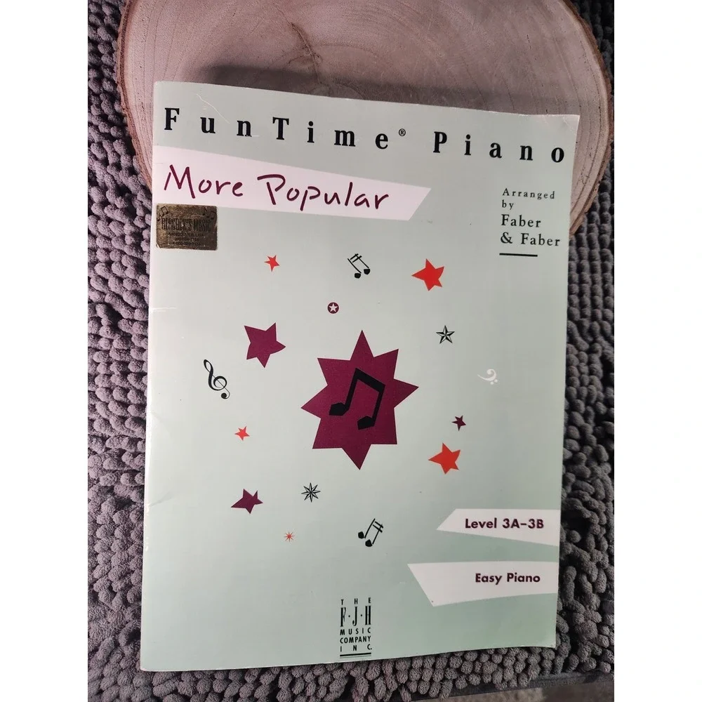 Faber & Faber FunTime Piano More Popular Level 3 Music Book by Faber & Faber‎ PB